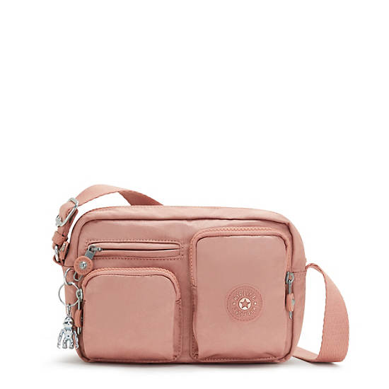 Kipling Albena Crossbody Taske Lyserød Lyserød | DK 1048HA